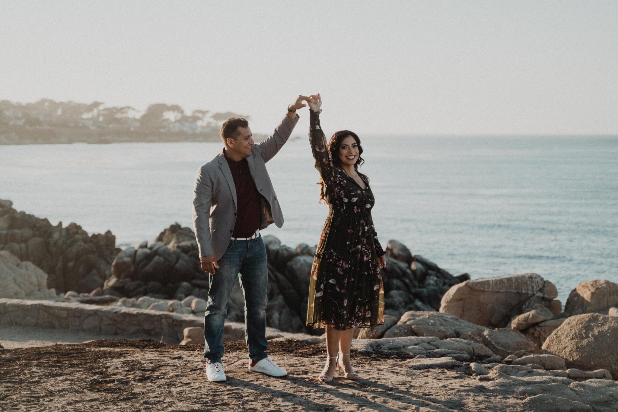 Engagement Session - Monterey, CA - Oak and Vine Studio - Olivia + Dorian